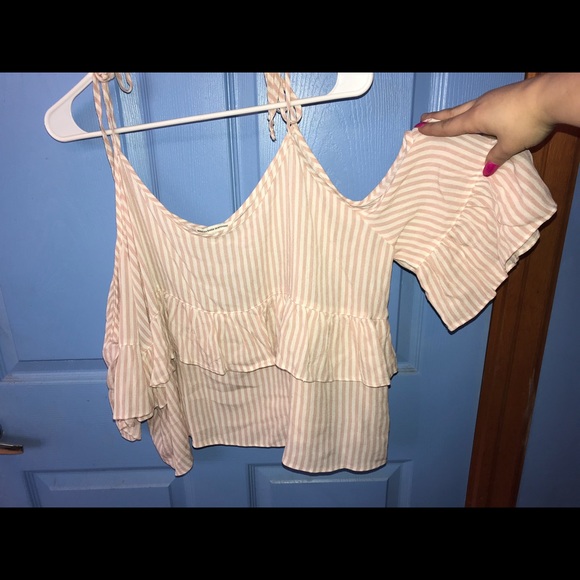 NWT American eagle off the shoulder top - Picture 4 of 4